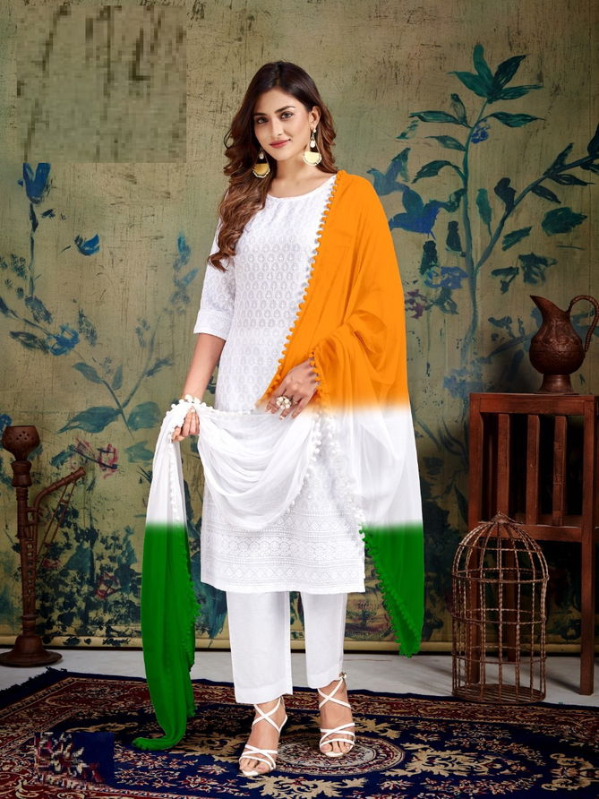 Tiranga Festival Wear Special Wholesale Readymade Suits
